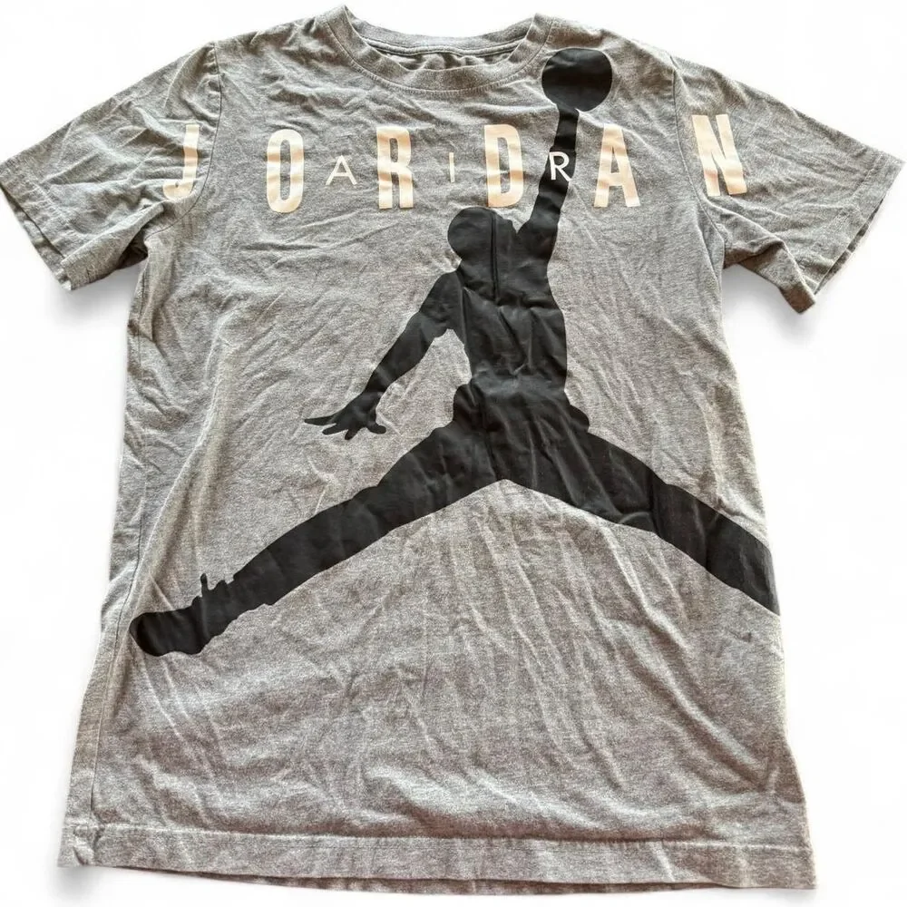 Jordan Men's Grey T-shirt